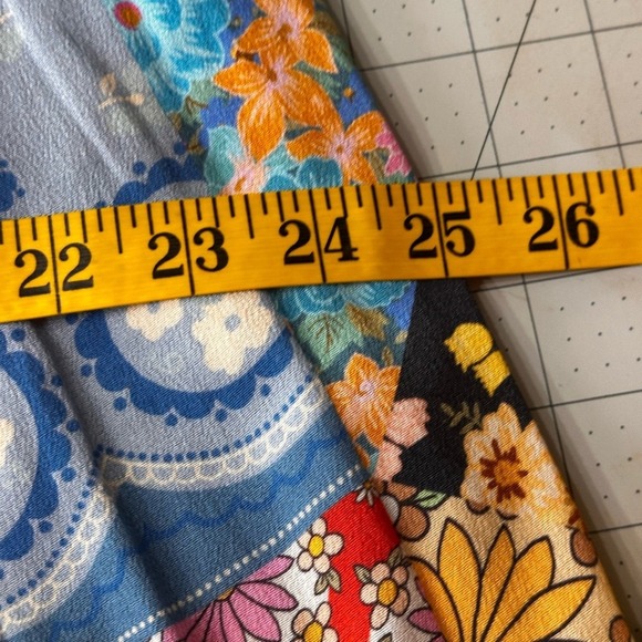 Free People Spell & the Gypsy SZ SM Collective Patchwork Cha Cha Boho Midi Dress - Picture 9 of 15